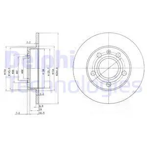 Brake Disc (BG2753C)