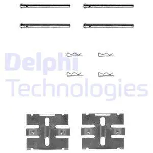 Accessory Kit, disc brake pad (LX0017)