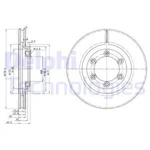 Brake Disc (BG3523)