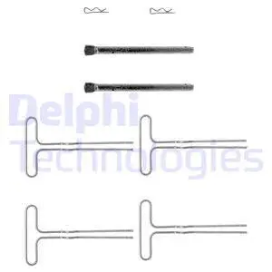 Accessory Kit, disc brake pad (LX0203)