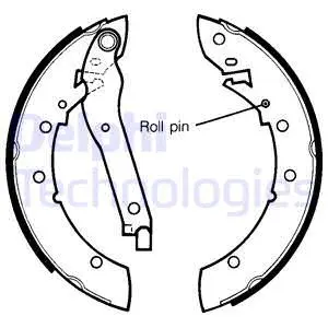 Brake Shoe Set (LS1280)