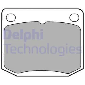Brake Pad Set, disc brake (LP131)