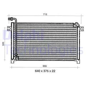 Condenser, air conditioning (TSP0225346)