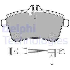 Brake Pad Set, disc brake (LP1938)