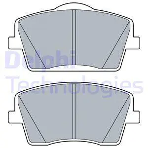 Brake Pad Set, disc brake (LP3515)
