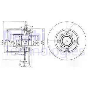 Brake Disc (BG3962)