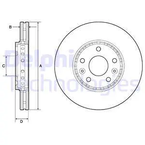 Brake Disc (BG4815C)