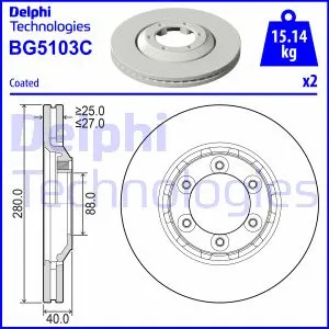Brake Disc (BG5103C)