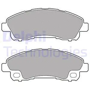 Brake Pad Set, disc brake (LP2716)