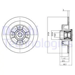 Brake Disc (BG9028RSC)