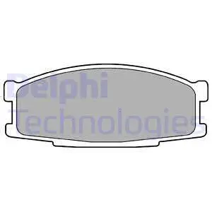 Brake Pad Set, disc brake (LP981)
