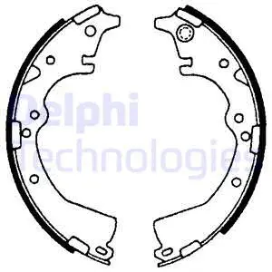 Brake Shoe Set (LS1639)
