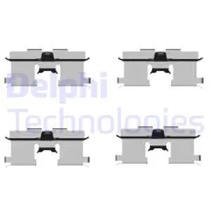 Accessory Kit, disc brake pad (LX0407)