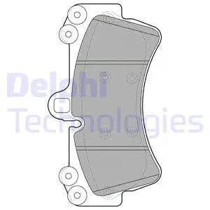 Brake Pad Set, disc brake (LP1997)
