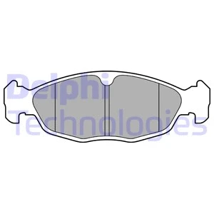 Brake Pad Set, disc brake (LP3441)