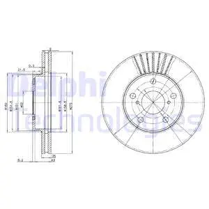 Brake Disc (BG3856)