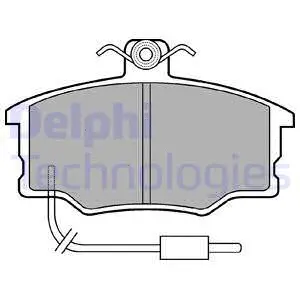 Brake Pad Set, disc brake (LP569)