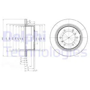 Brake Disc (BG3105)