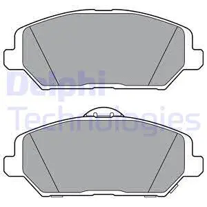 Brake Pad Set, disc brake (LP3385)