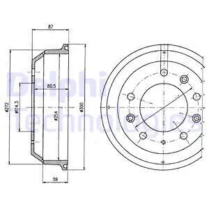 Brake Drum (BF108)