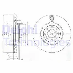 Brake Disc (BG3699)