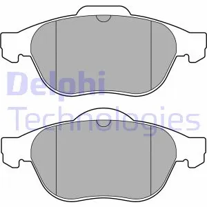 Brake Pad Set, disc brake (LP3692)