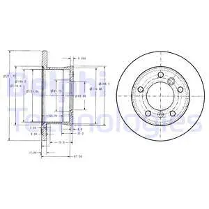 Brake Disc (BG3237C)