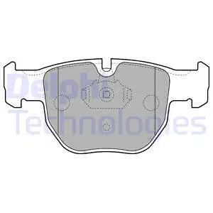 Brake Pad Set, disc brake (LP1863)
