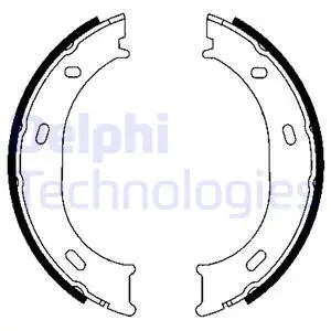Brake Shoe Set (LS1905)