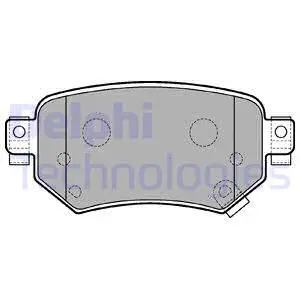 Brake Pad Set, disc brake (LP3234)