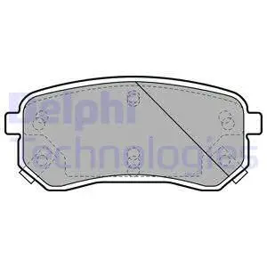 Brake Pad Set, disc brake (LP1976)