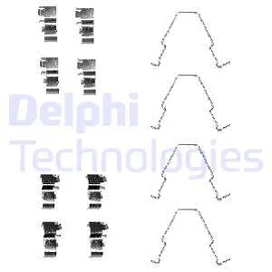 Accessory Kit, disc brake pad (LX0414)