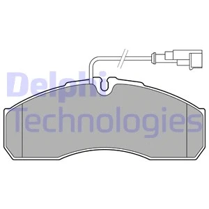 Brake Pad Set, disc brake (LP3574)