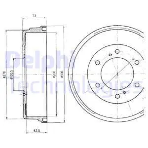 Brake Drum (BF241)