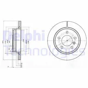 Brake Disc (BG3041C)