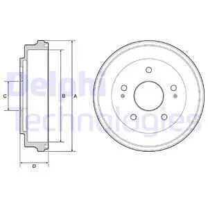 Brake Drum (BF504)