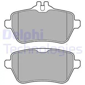 Brake Pad Set, disc brake (LP2659)
