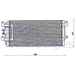 Condenser, air conditioning (TSP0225075)