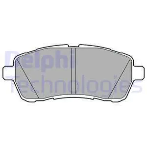 Brake Pad Set, disc brake (LP2092)