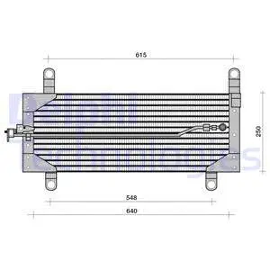 Condenser, air conditioning (TSP0225121)