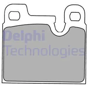Brake Pad Set, disc brake (LP1230)