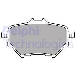 Brake Pad Set, disc brake (LP2505)