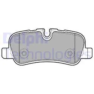 Brake Pad Set, disc brake (LP1936)
