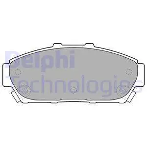 Brake Pad Set, disc brake (LP1534)