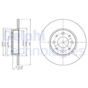 Brake Disc (BG4312)