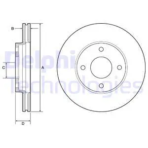 Brake Disc (BG4953C)