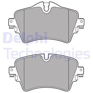 Brake Pad Set, disc brake (LP2717)