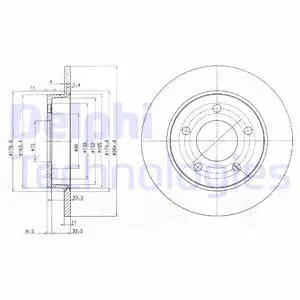 Brake Disc (BG4025)