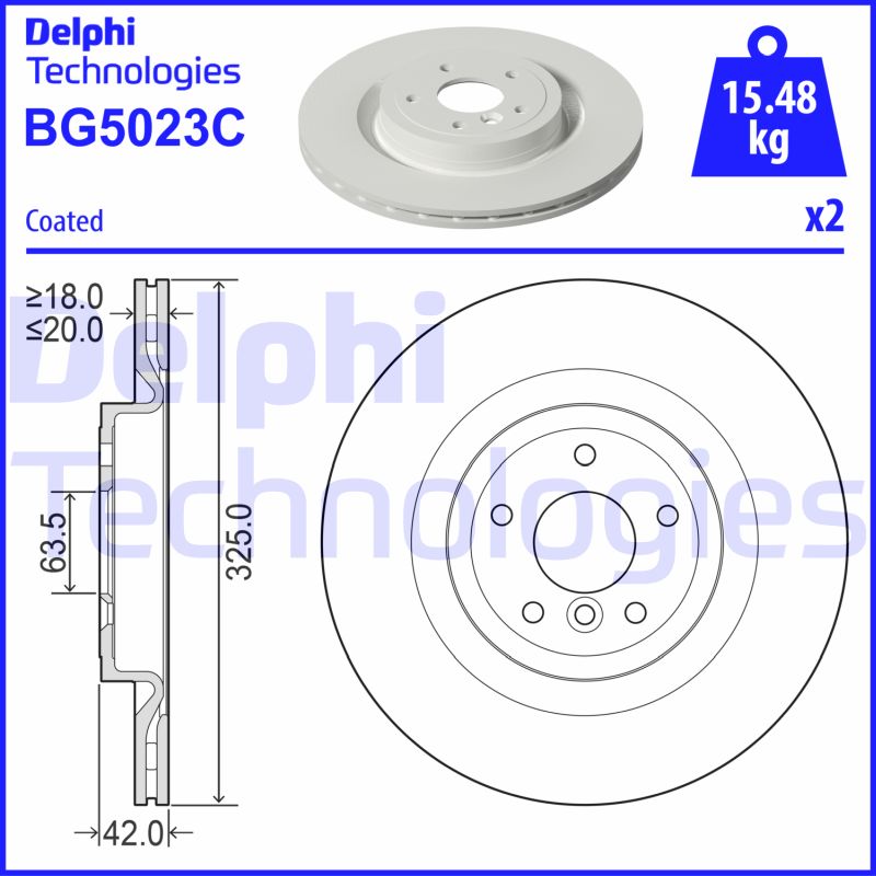 Brake Disc (BG5023C)