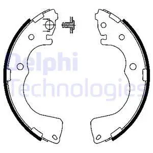 Brake Shoe Set (LS1904)